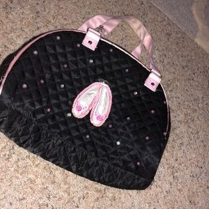 Shoebiz Black ballerina bag